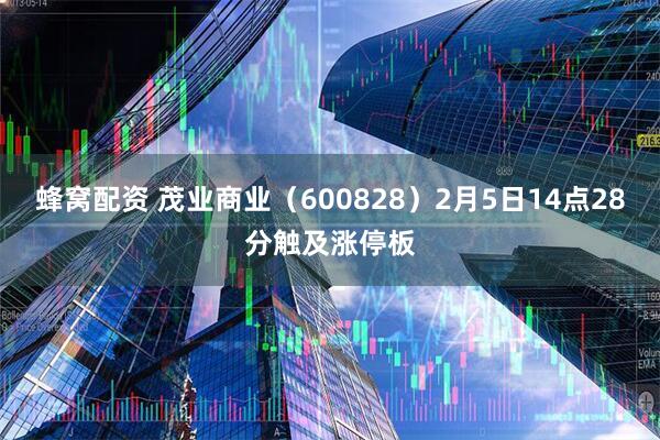 蜂窝配资 茂业商业（600828）2月5日14点28分触及涨停板