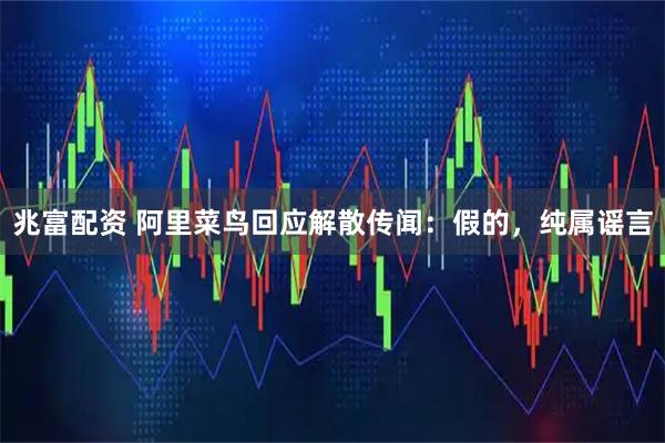 兆富配资 阿里菜鸟回应解散传闻：假的，纯属谣言